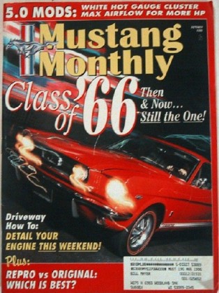 MUSTANG MONTHLY 1995 OCT - MUSTANG GTS, SALEEN